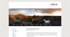 Desktop Screenshot of dk5ai.de